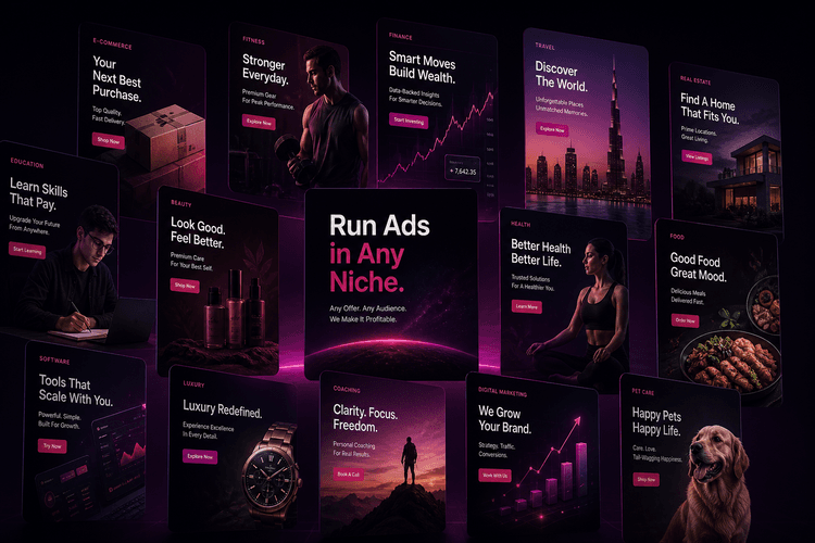Run Ads For Any Vertical